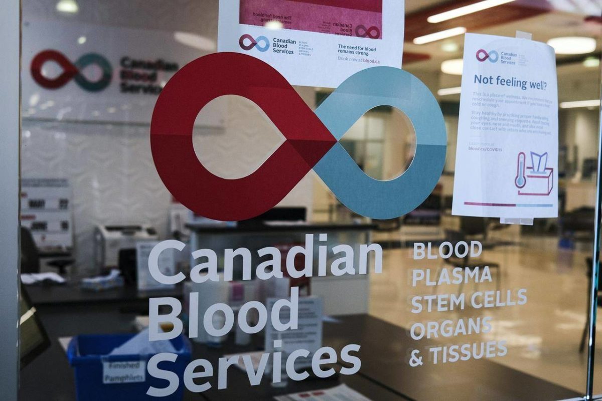 Canadian Blood Services ponders paid donations of plasma